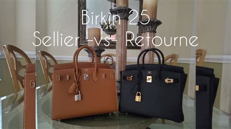 hermes birkin 25 retourne